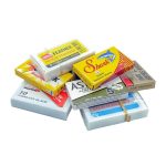 Blandat Rakbladspaket 100 st (dubbelrakblad)