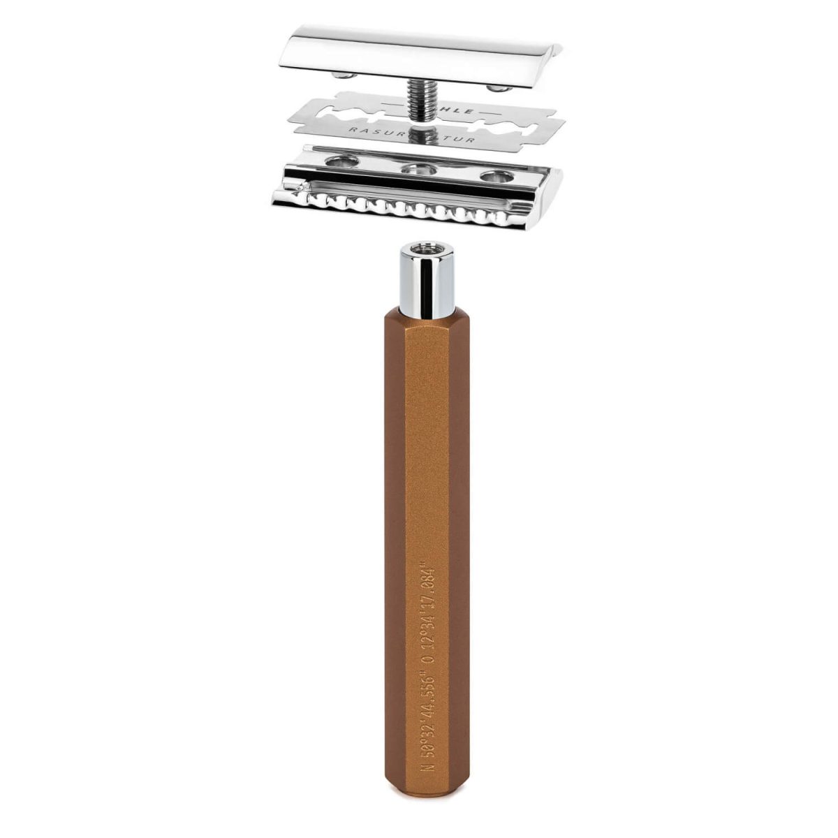 Mühle Hexagon rakset brons