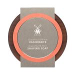 Mühle shaving soap wood bowl grapefruit mint