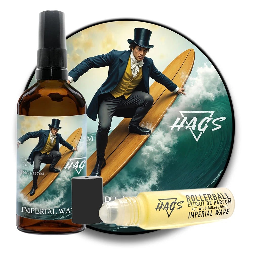 Hags Imperial wave shave set balm Hags Imperial wave set balm