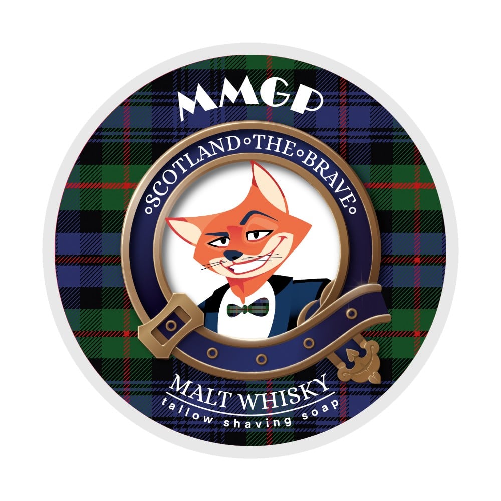 MMGP Shaving soap Scotland the Brave MMPG Scotland the brave